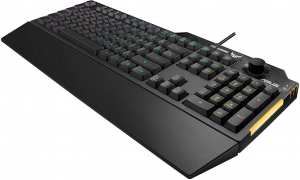 ASUS TUF Gaming K1 billentyűzet fekete